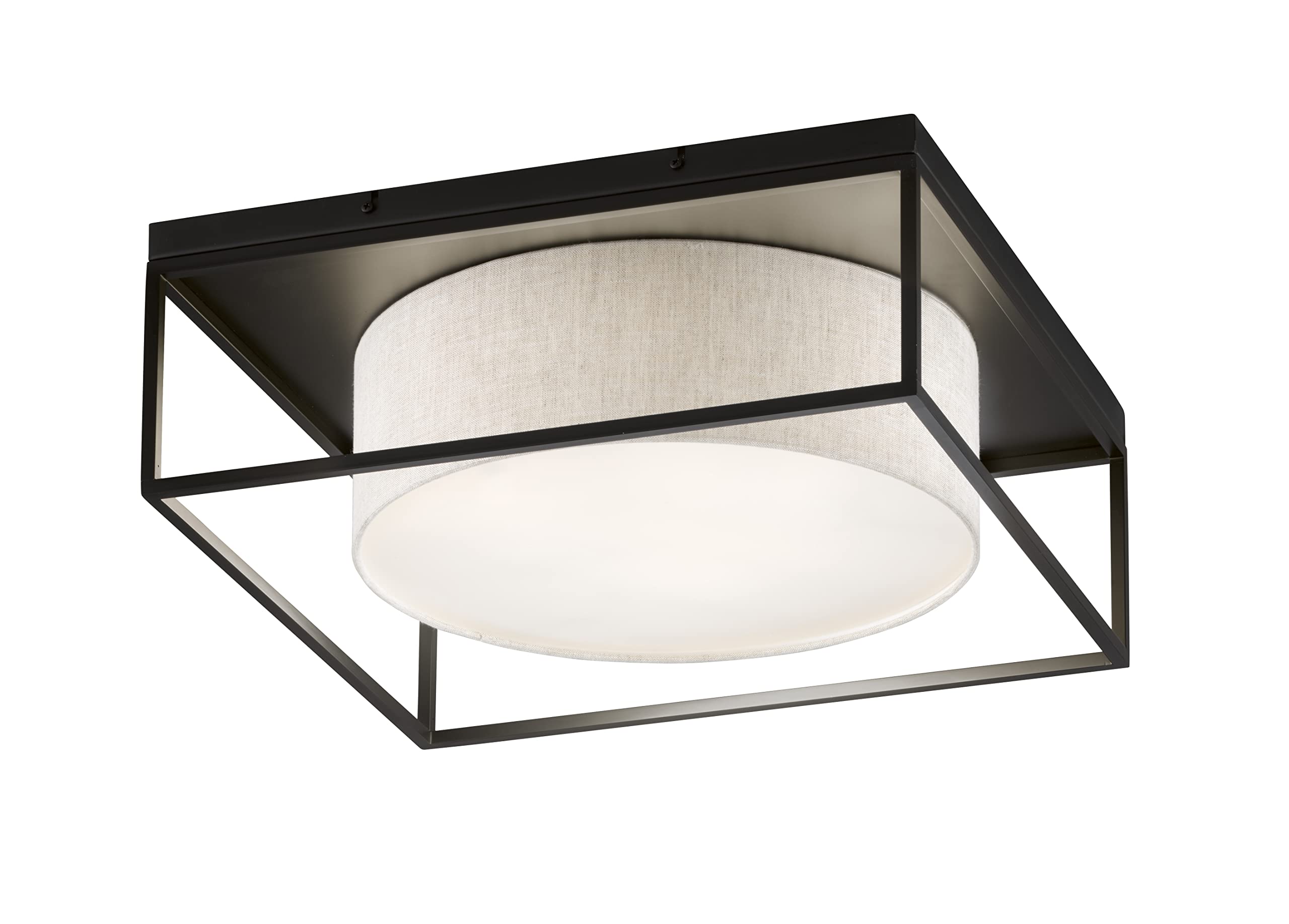 fischer-honsel-carre-deckenleuchte-70x70-cm-sandschwarz-leinen image 7