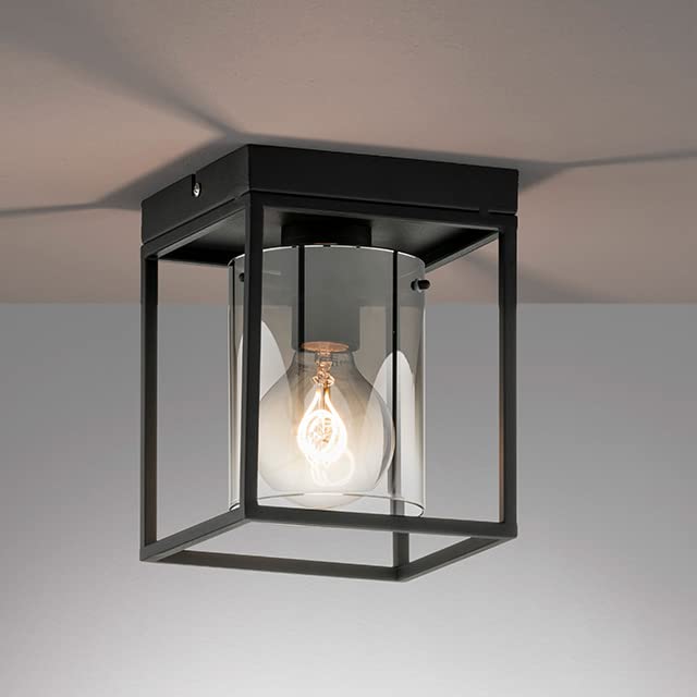 fischer-honsel-samu-deckenleuchte-sandschwarz-rauchglas-e27 image 7