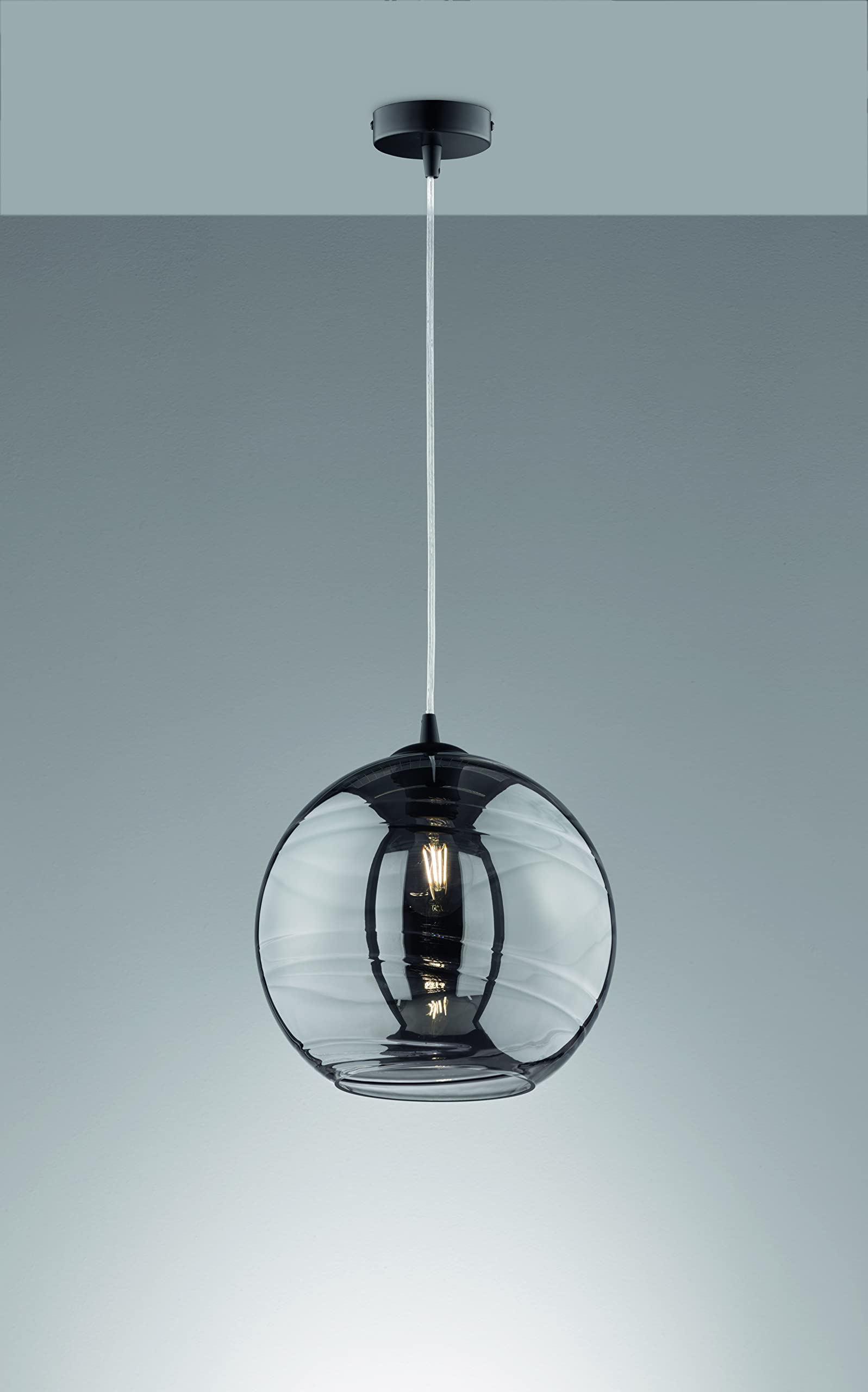 fischer-honsel-opie-pendelleuchte-rauchglas-30-cm-e27 image 3