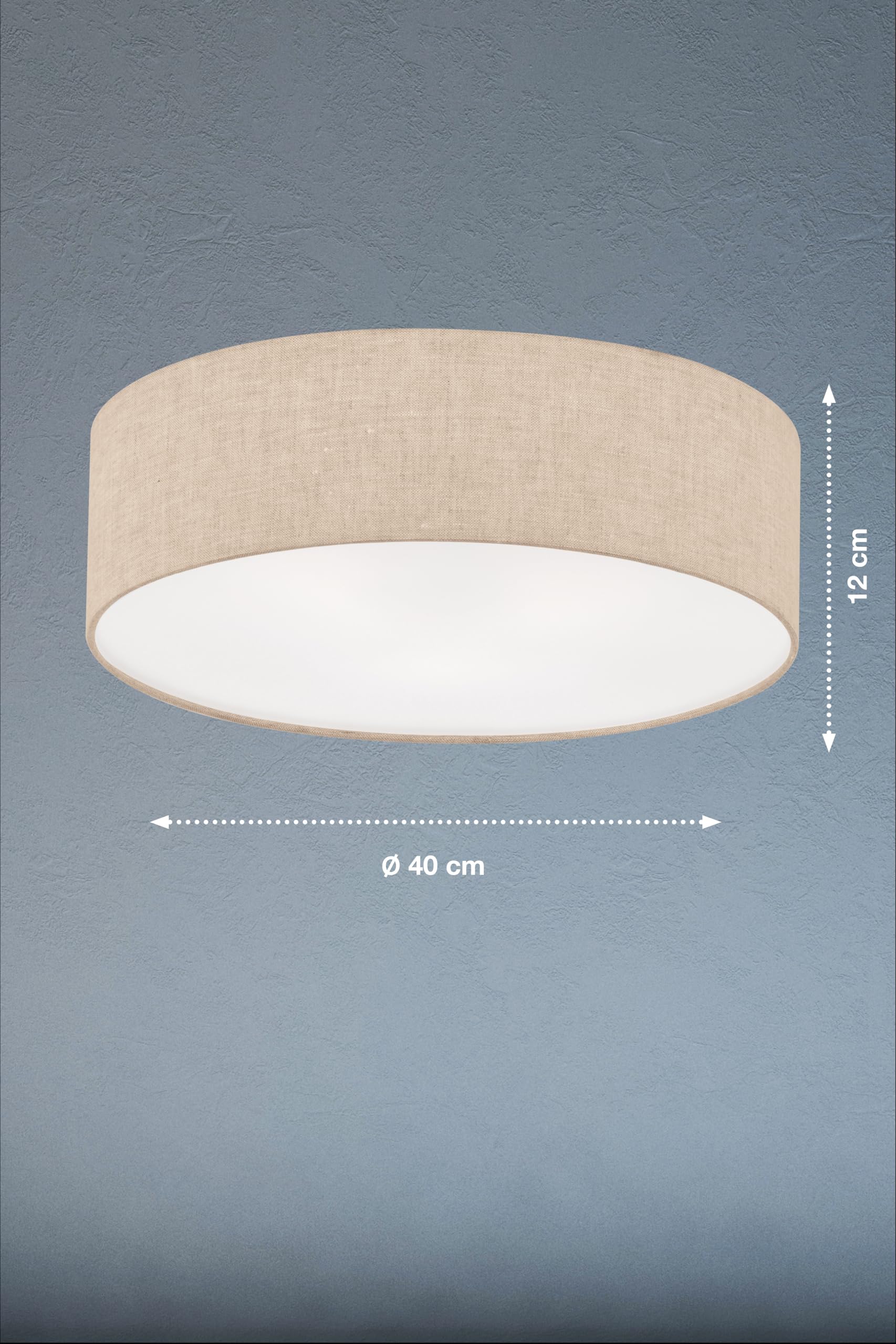 fischer-honsel-thor-deckenleuchte-3-flammig-e14-leinen-sandfarben-40-cm image 2
