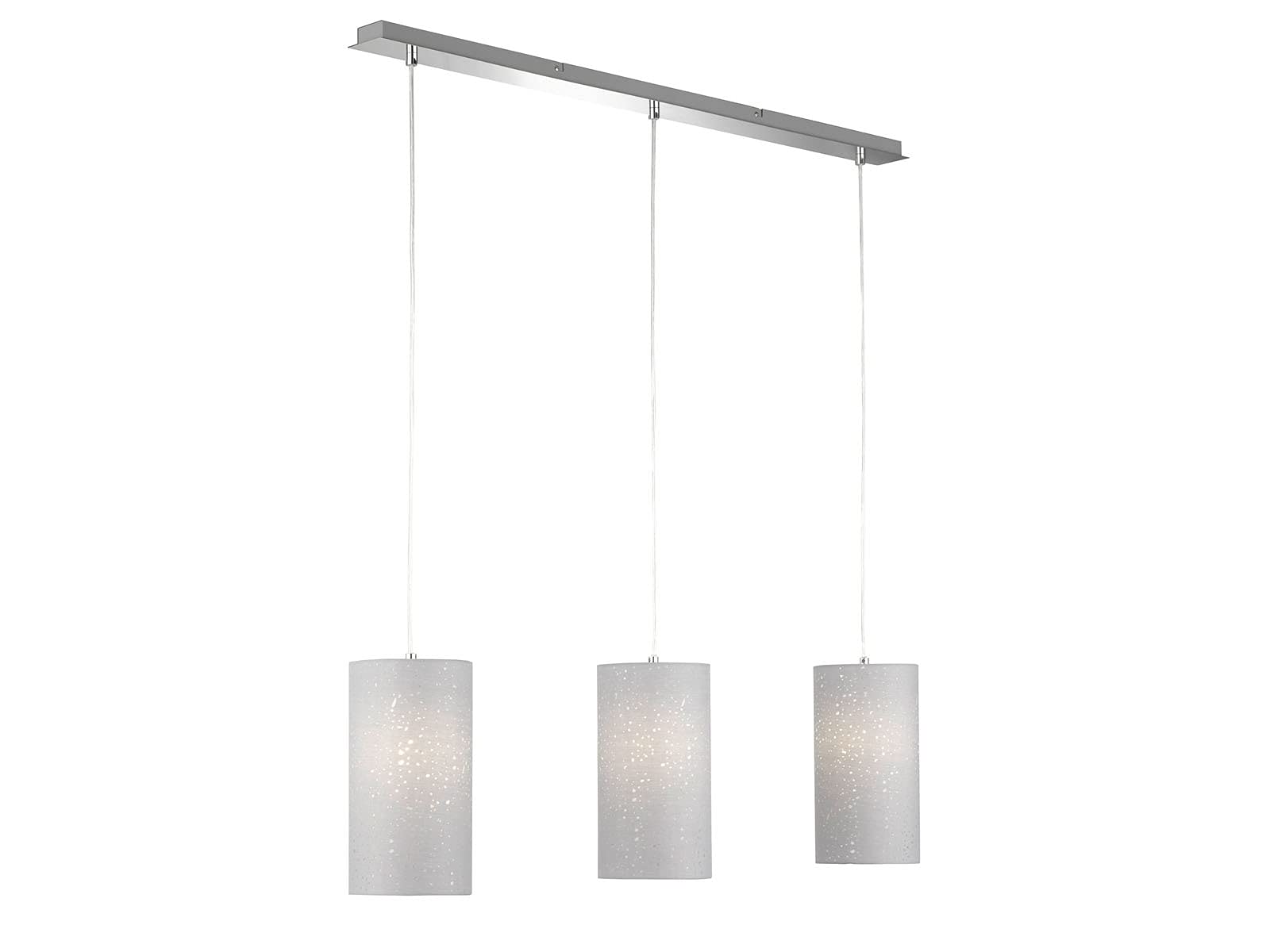 fischer-honsel-thor-pendelleuchte-3-flammig-grau-chrom-e27 image 1