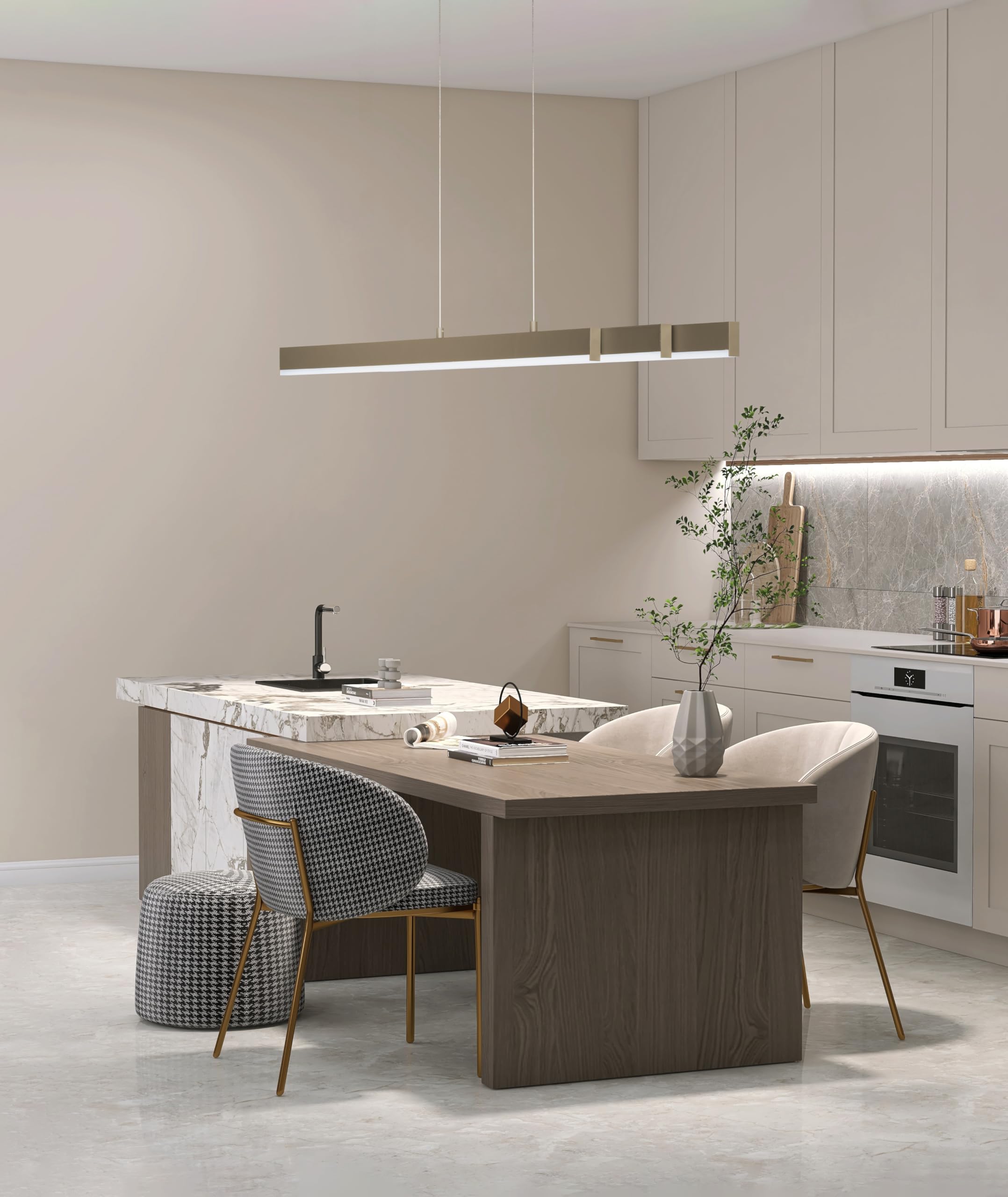 fischer-honsel-vayana-pendelleuchte-dark-greige-ausziehbar-led image 2