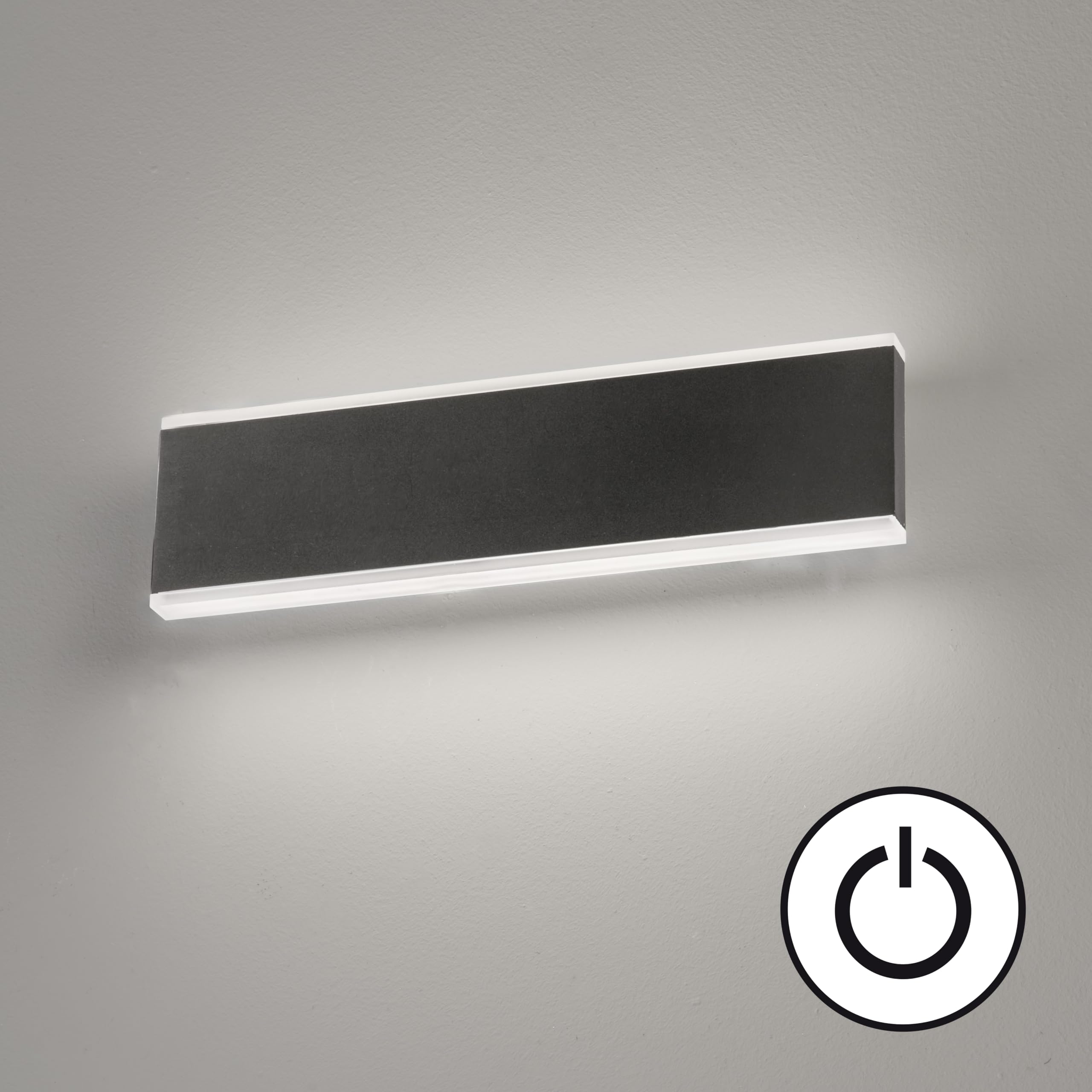 fischer-honsel-muur-wandleuchte-led-sandschwarz-mit-schalter image 2