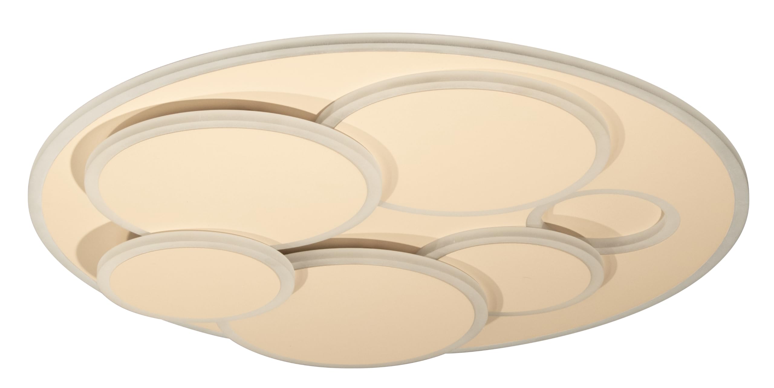 fischer-honsel-dots-deckenleuchte-50cm-sandfarben-cct-dimmbar image 1