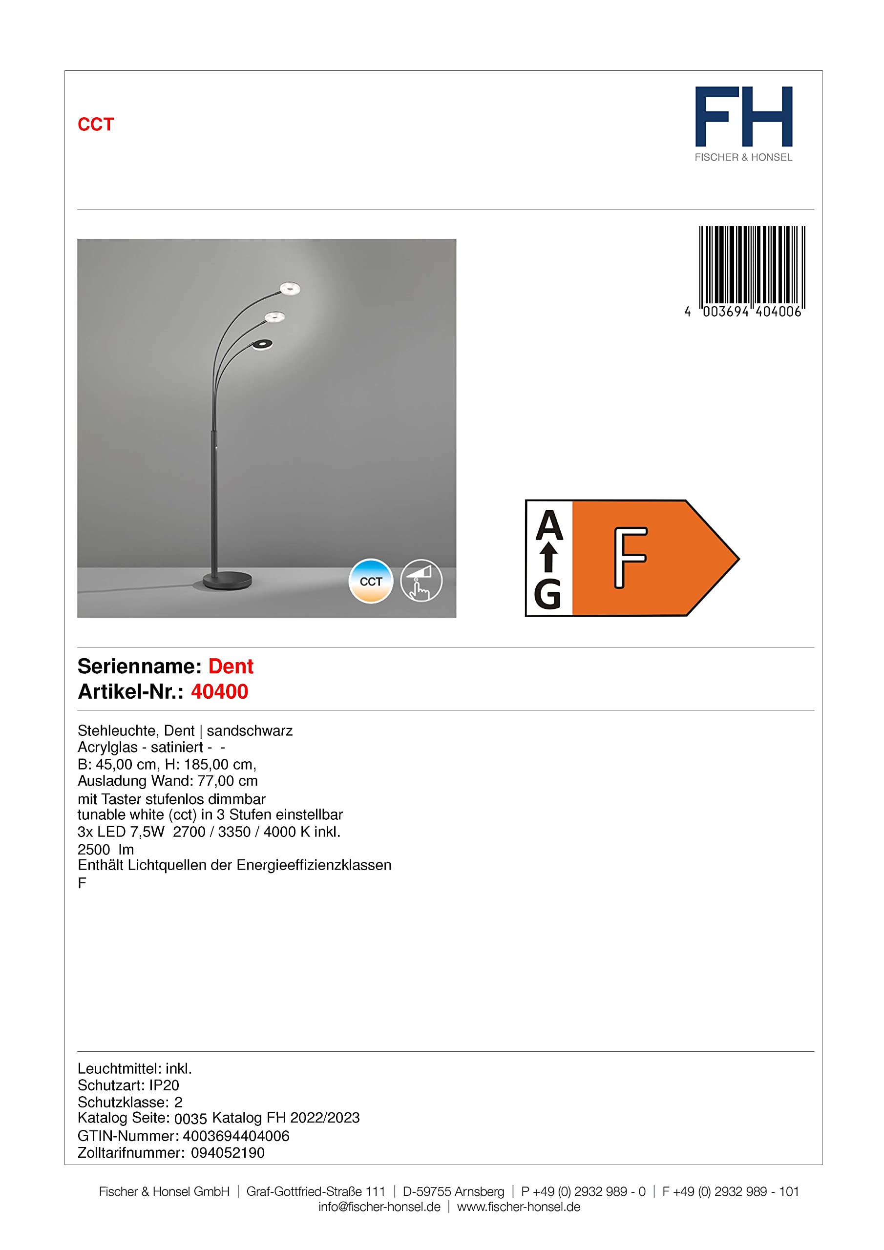 fischer-honsel-dent-stehleuchte-sandschwarz-dimmbar-cct image 5