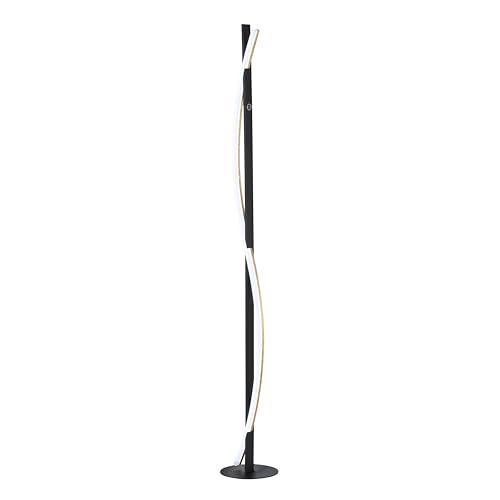 fischer-honsel-bridge-stehleuchte-sandschwarz-goldfarben-160-cm-led-25w image 4