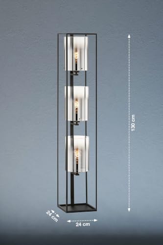 fischer-honsel-samu-stehleuchte-130-cm-sandschwarz-rauchglas-3x-e27 image 8