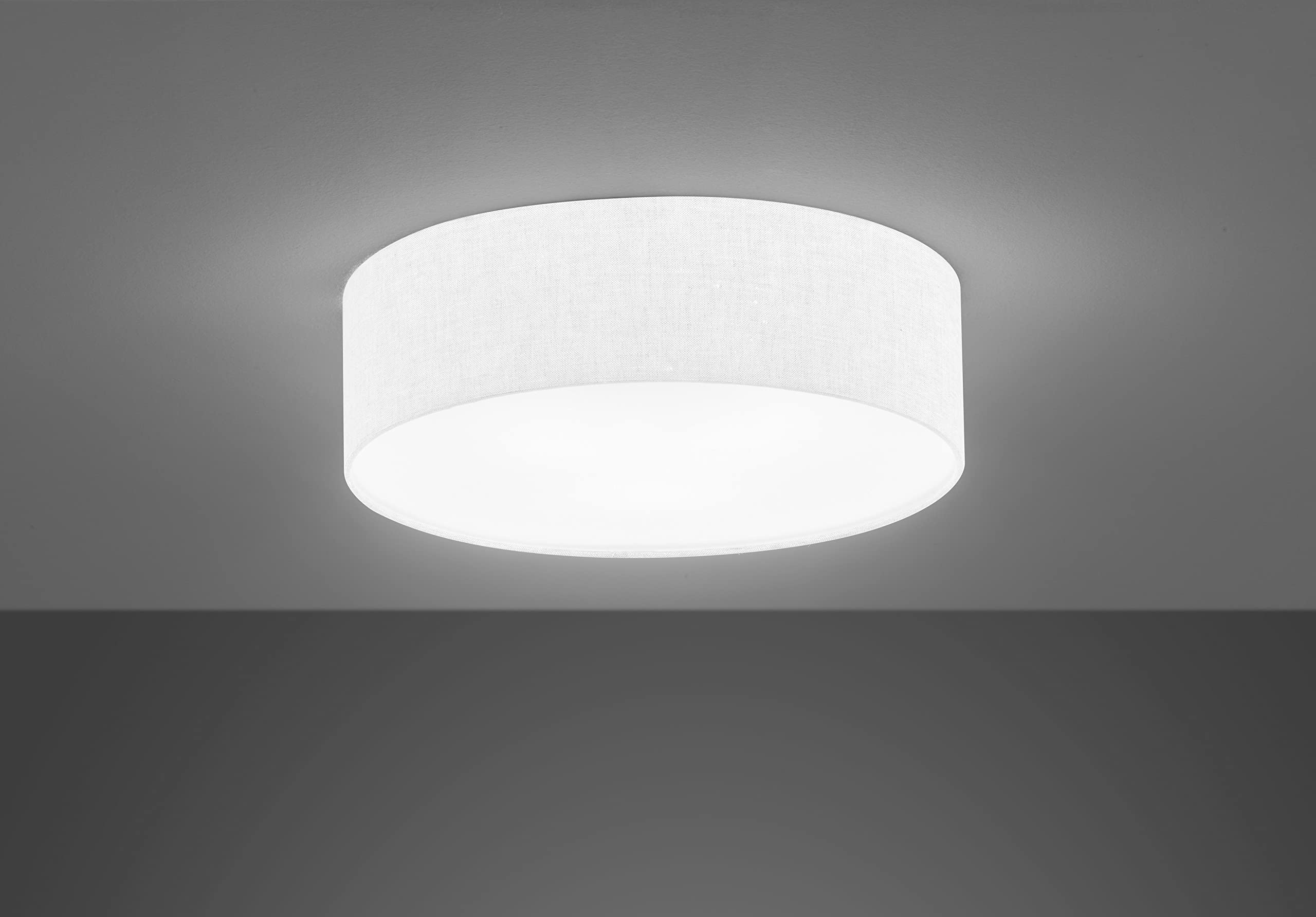 fischer-honsel-maat-leuchte-mit-stoffschirm-leinen-grau-e14-3-flammig image 2