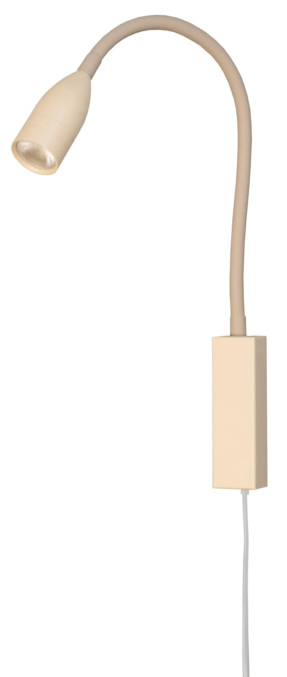 fischer-honsel-wandspot-sten-bettleuchte-sandfarben-gestensteuerung image 1