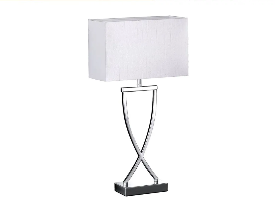 fischer-honsel-anni-tischlampe-51-cm-chrom-schirm-eckig-wei-e27 image 1