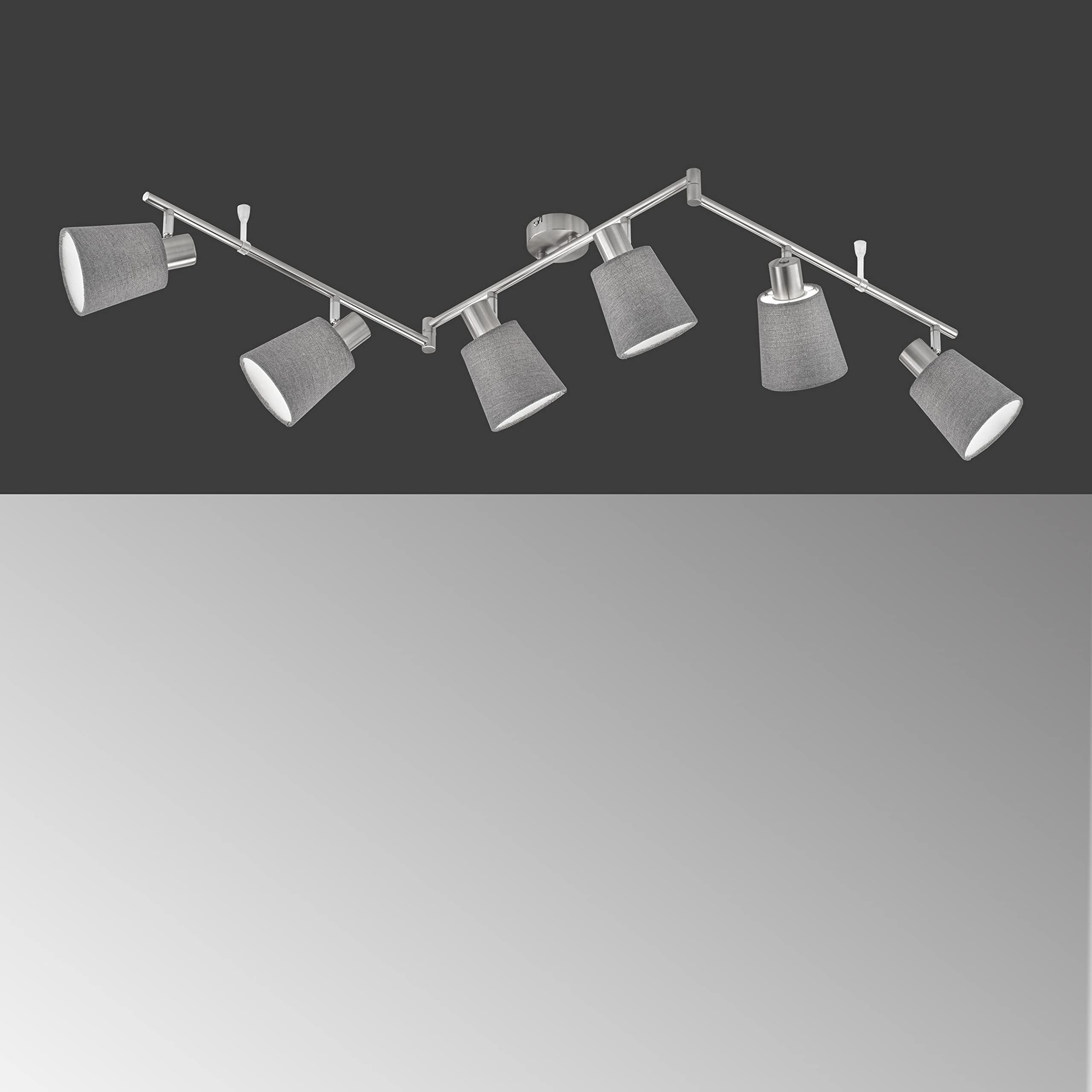 fischer-honsel-jeff-deckenbogen-145-cm-nickelfarben-matt-6x-e14 image 3