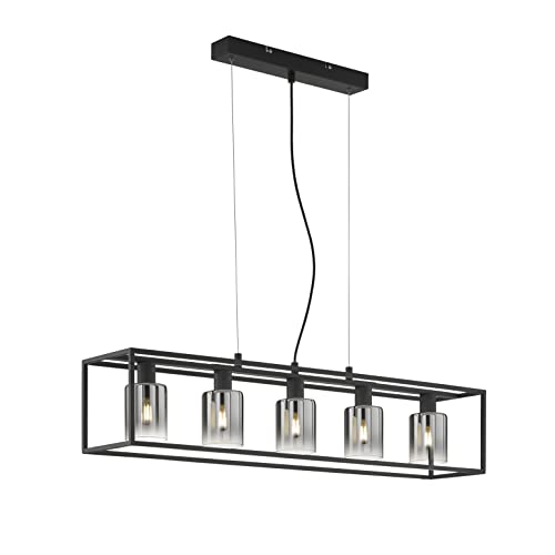 fischer-honsel-iska-pendelleuchte-95-cm-sandschwarz-rauchglas-h-heneinstellbar image 6