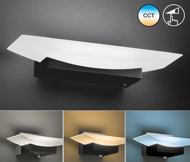 fischer-honsel-bowl-tw-wandleuchte-sandschwarz-led-cct-dimmbar image 7