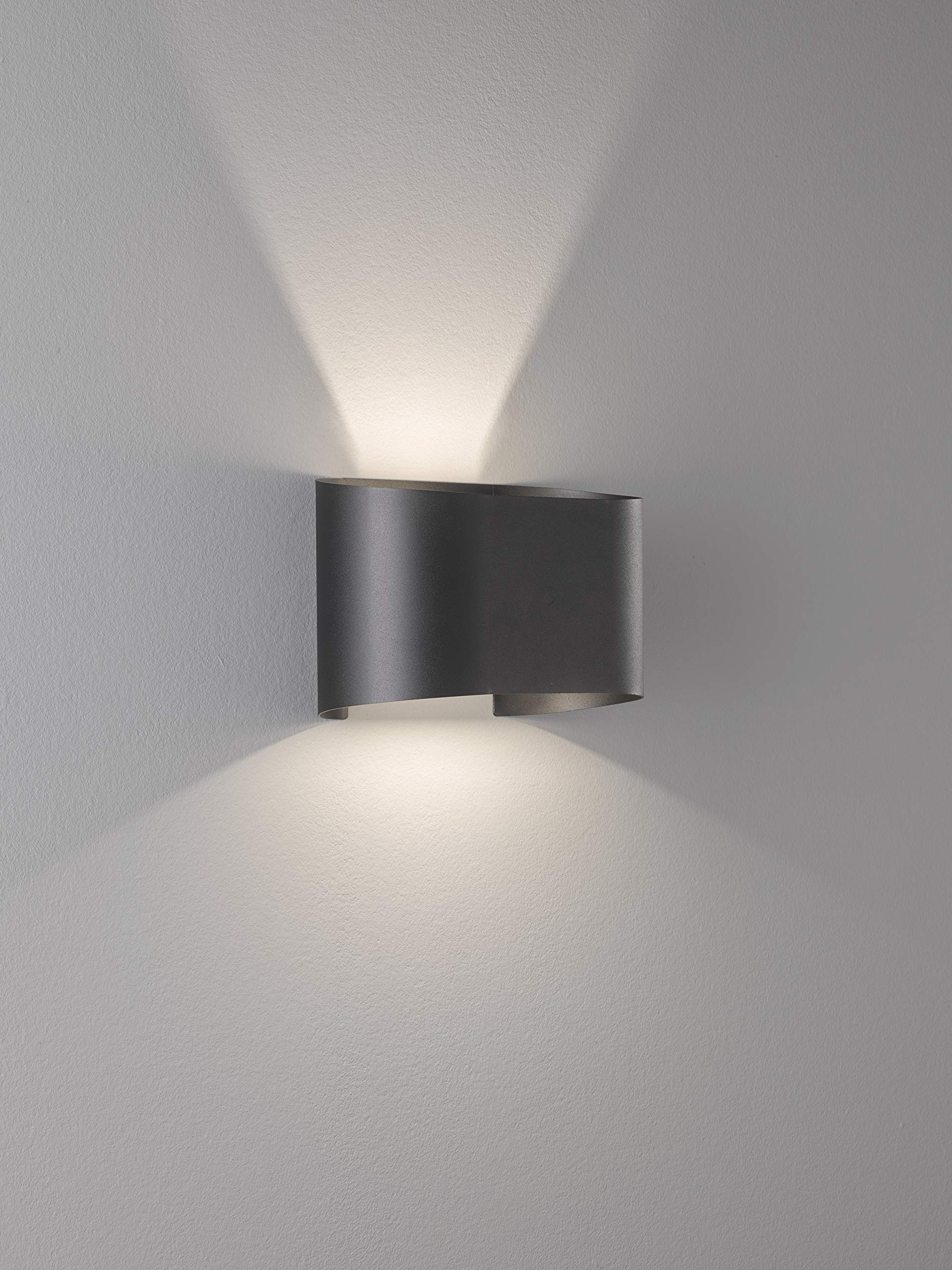 fischer-honsel-wall-30262-wandleuchte-schwarz-2x-led-3-0-w-ip44 image 2