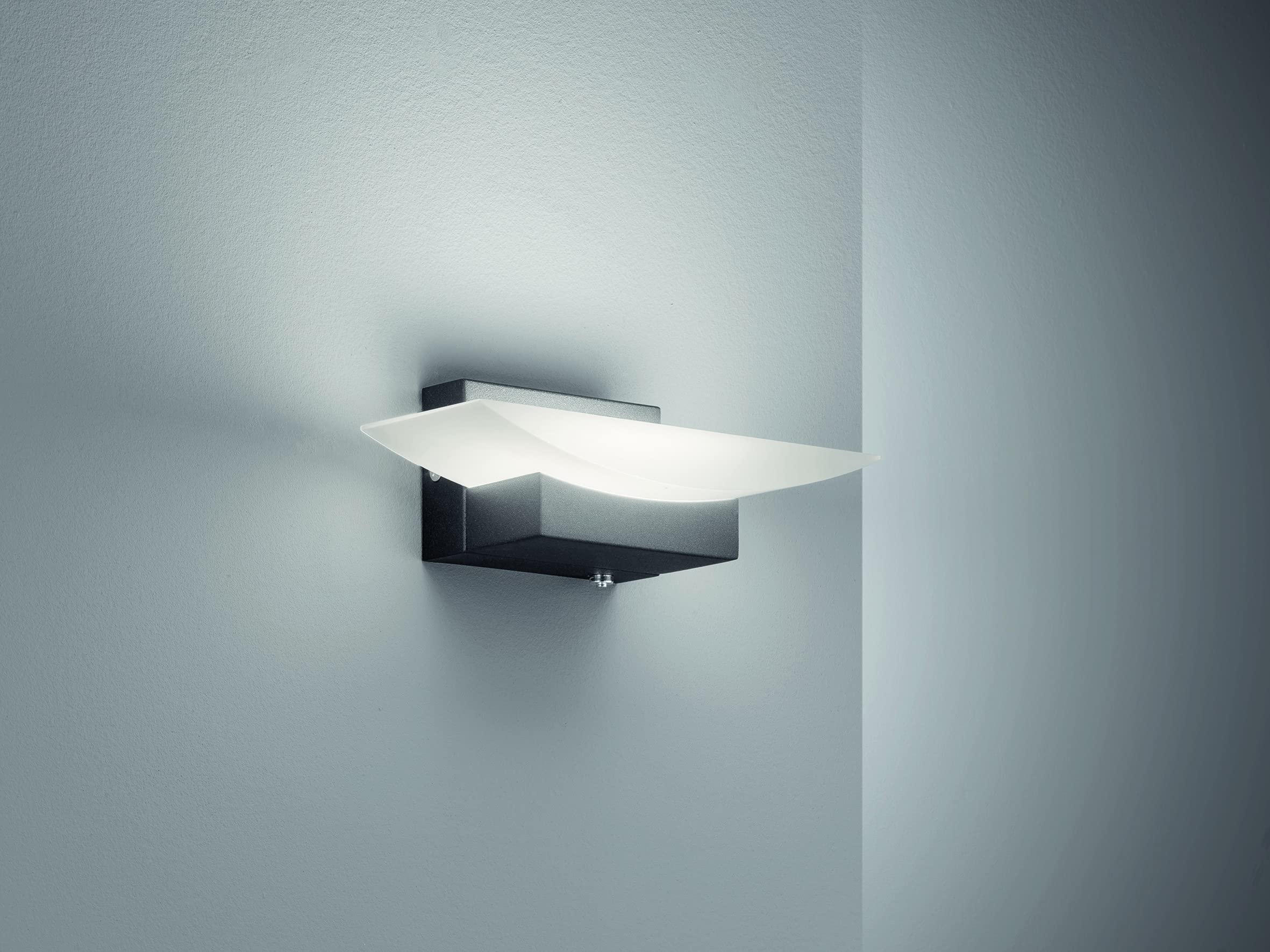 fischer-honsel-bowl-tw-led-wandleuchte-sandschwarz-matt-dimmbar-cct image 2