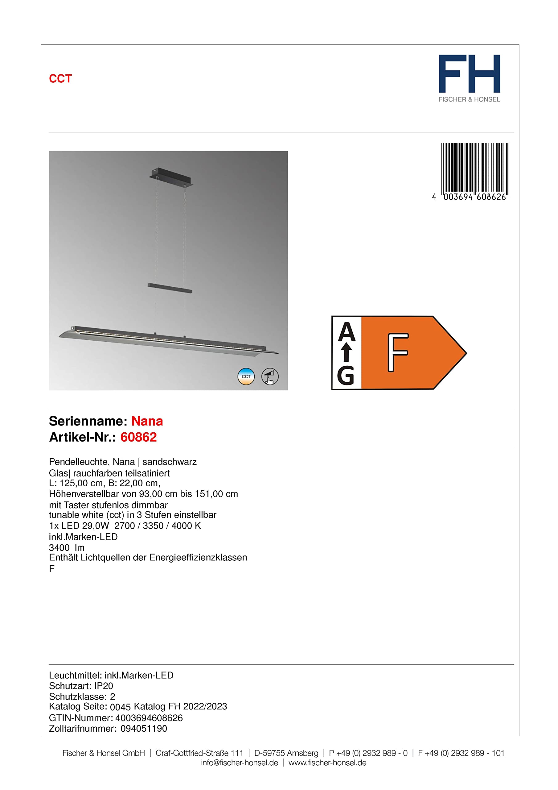 fischer-honsel-nana-pendelleuchte-sandschwarz-dimmbar-cct image 5