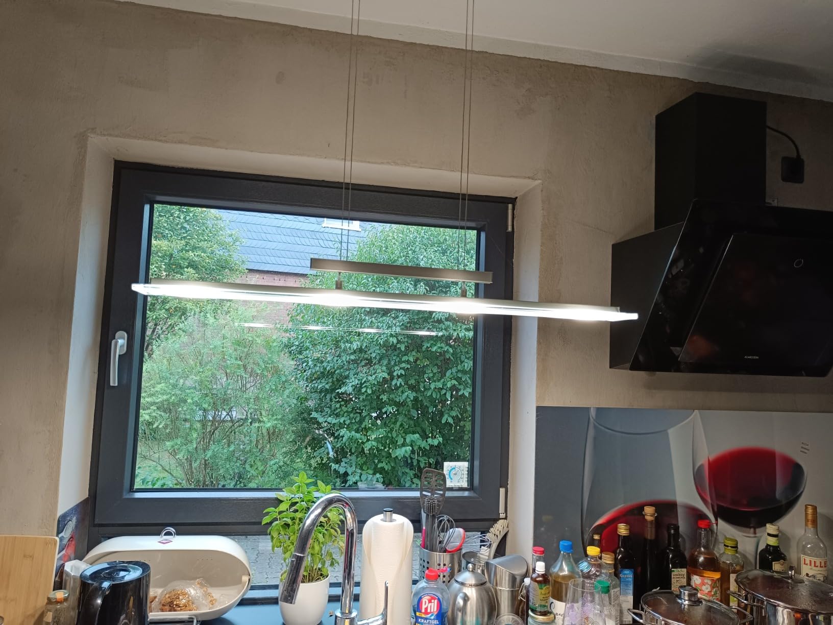 Super Licht überm Esstisch