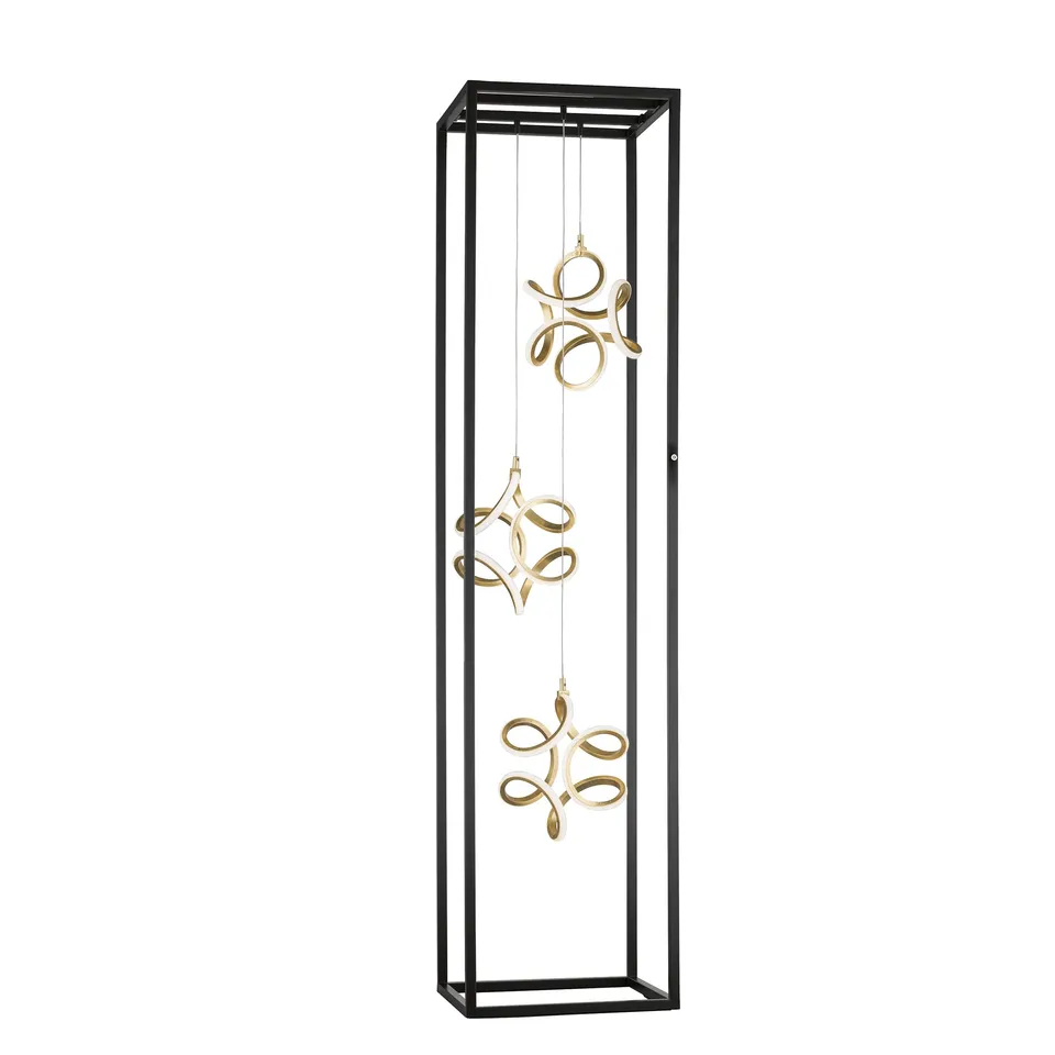 fischer-honsel-gesa-stehleuchte-schwarz-blattgold-h-140-cm-5400-lm-dimmbar image 1