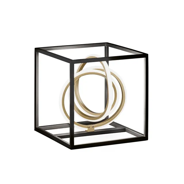 fischer-honsel-gisi-tischleuchte-led-14w-schwarz-gold-25-cm image 1
