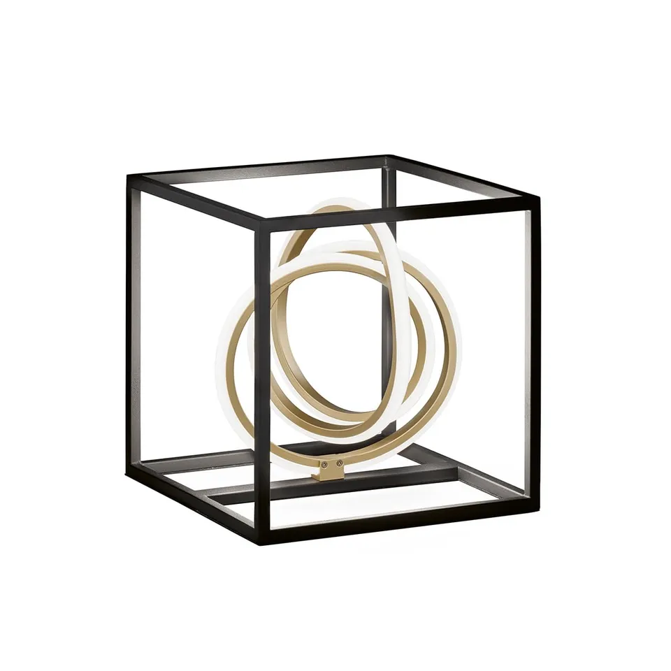 fischer-honsel-gisi-tischleuchte-led-14w-schwarz-gold-25-cm image 1
