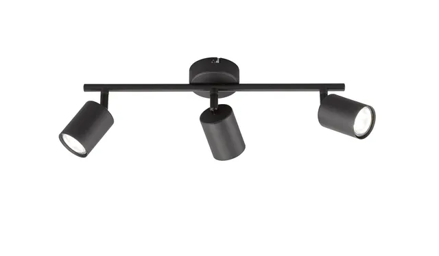 fischer-honsel-vano-deckenleuchte-3-flammig-gu10-sandschwarz-42-cm image 1