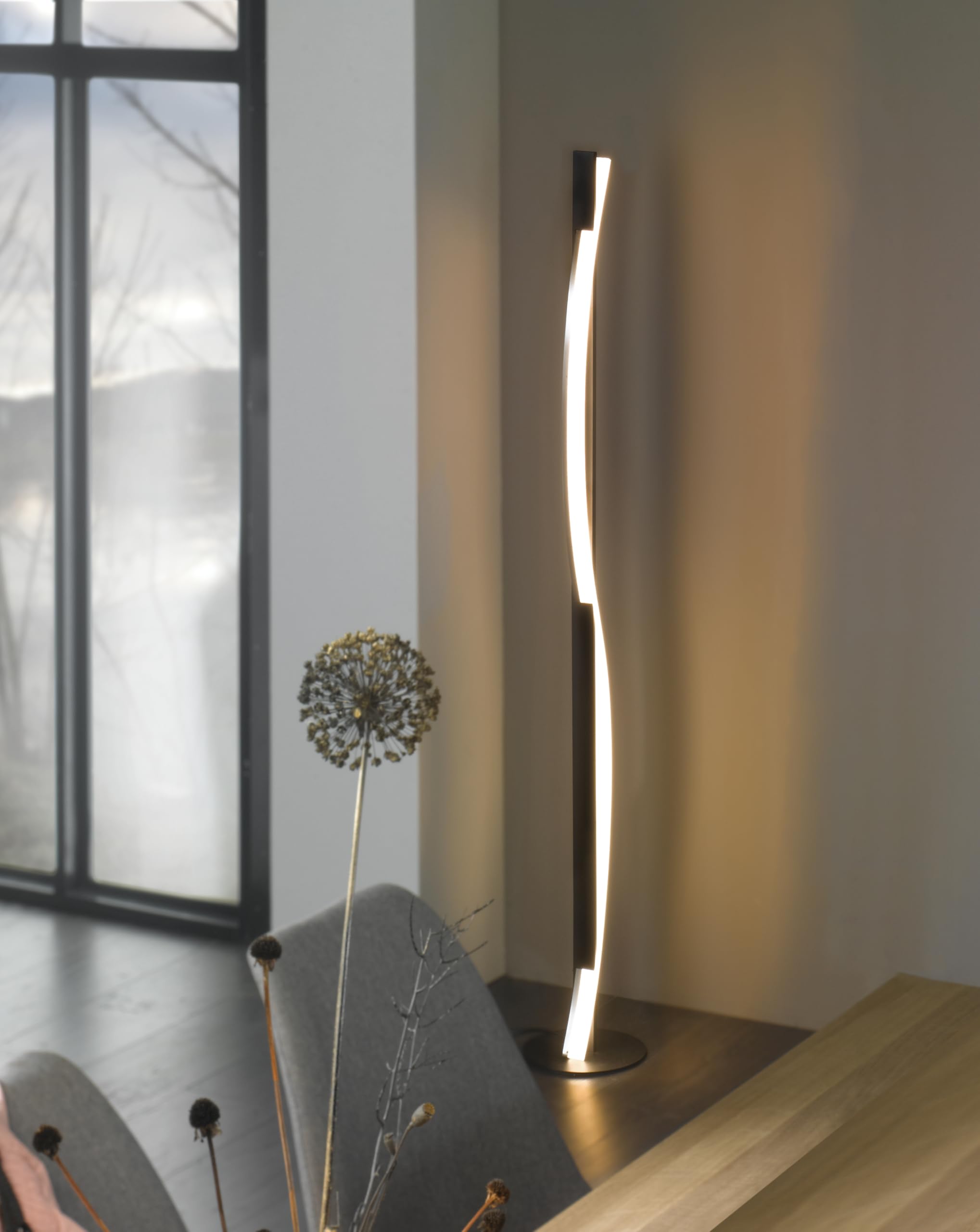 fischer-honsel-bridge-stehleuchte-sandschwarz-nickel-matt-144-5-cm-led-2900-lm image 3
