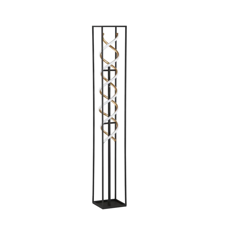 fischer-honsel-gian-stehleuchte-sandschwarz-goldfarben-135-cm-dimmbar-cct-led image 1