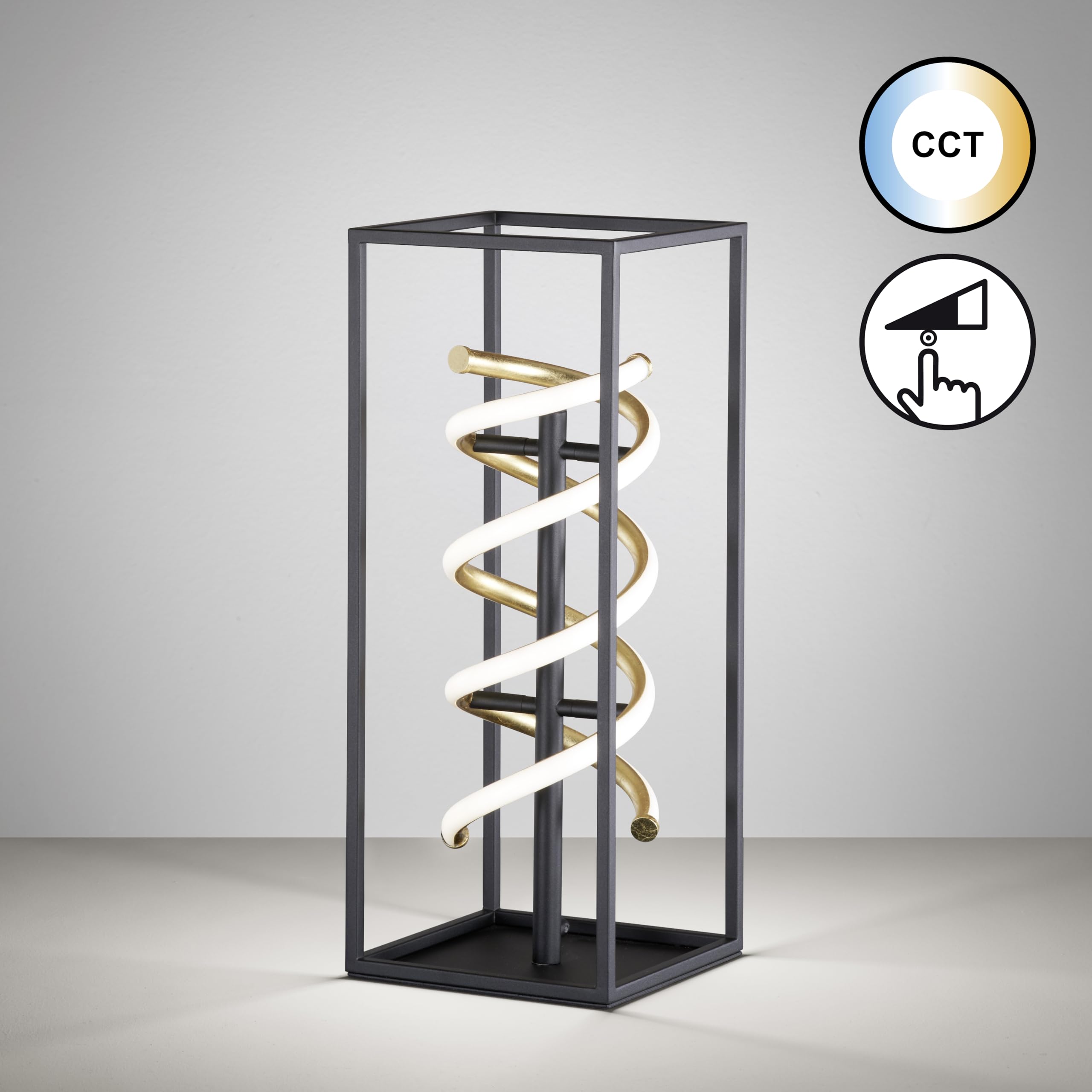 fischer-honsel-gian-tischleuchte-schwarz-gold-50-cm-led-11w image 2