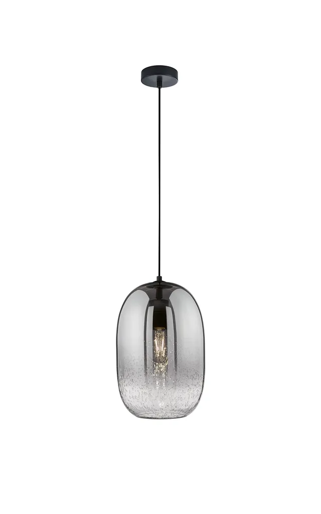 fischer-honsel-trace-pendelleuchte-schwarz-rauchglas-e27 image 1