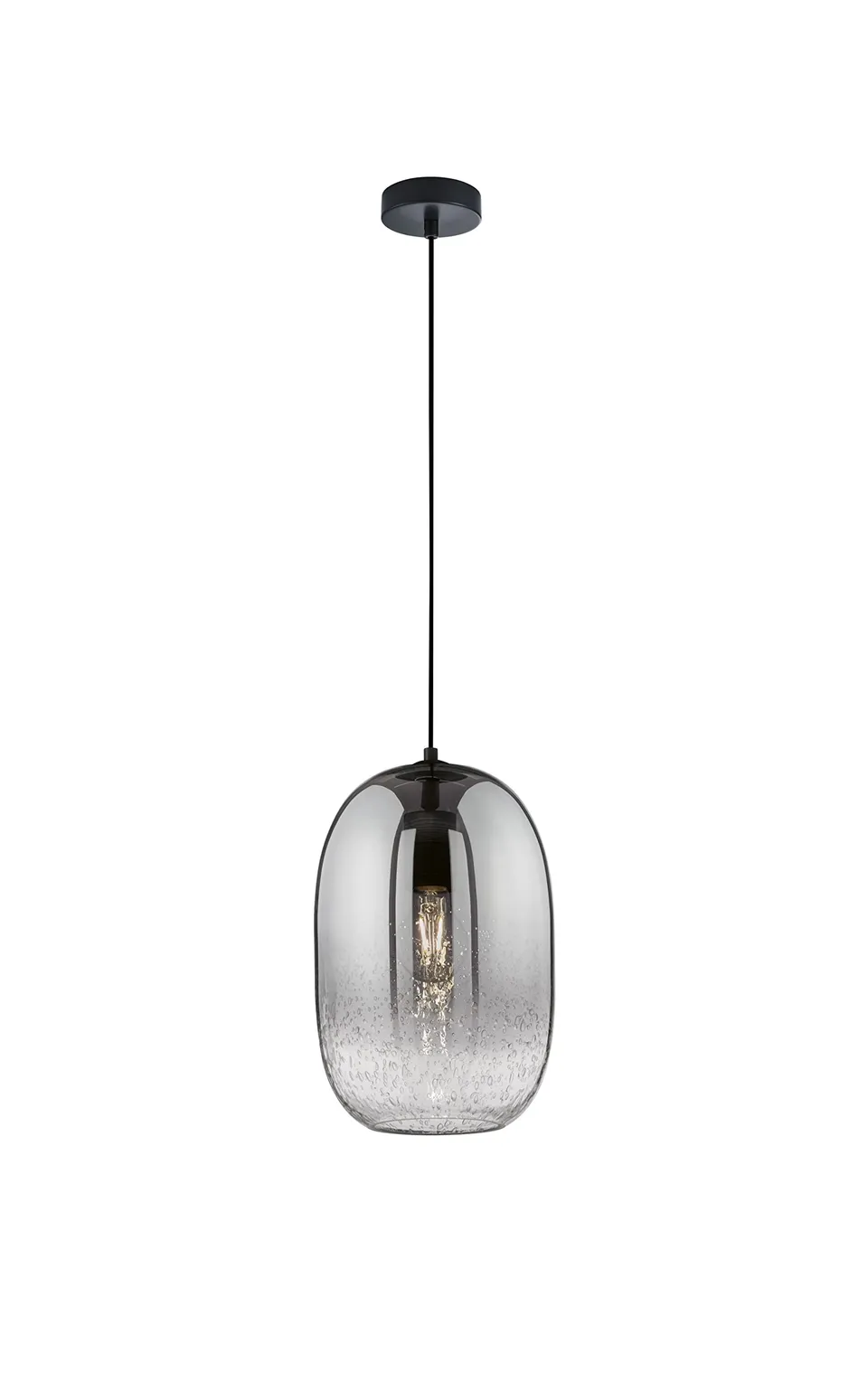 fischer-honsel-trace-pendelleuchte-schwarz-rauchglas-e27 image 1