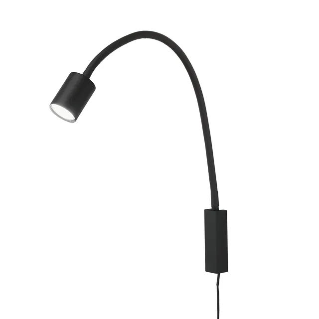 fischer-honsel-flex-bettleuchte-justi-sandschwarz-gu10-leseleuchte image 1