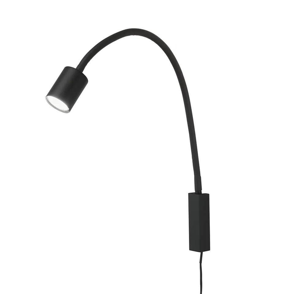 fischer-honsel-flex-bettleuchte-justi-sandschwarz-gu10-leseleuchte image 1
