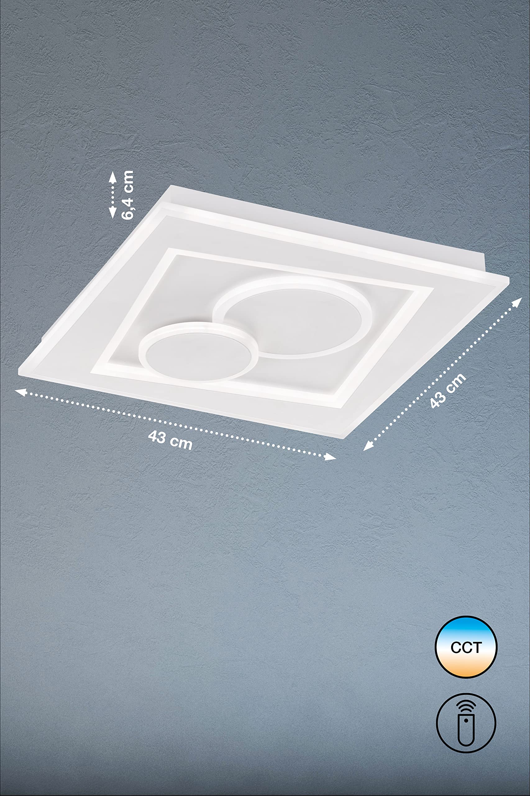 fischer-honsel-ratio-led-deckenlampe-43x43-cm-mit-fernbedienung image 8
