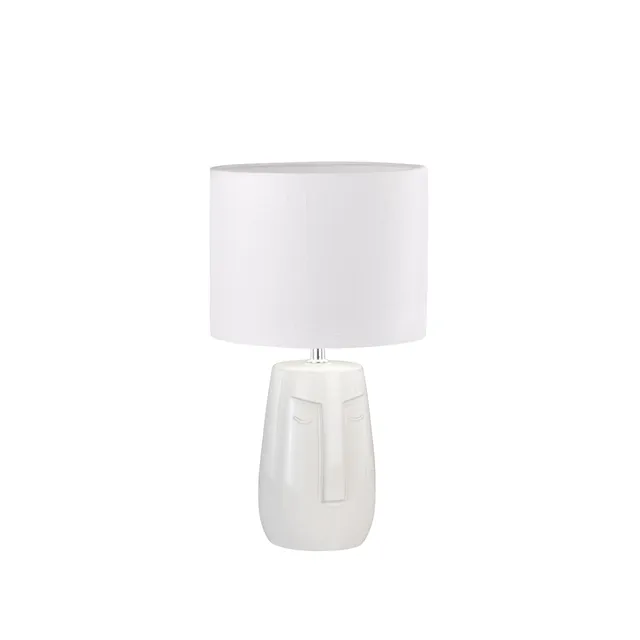 fischer-honsel-face-tischleuchte-beige-h-39-cm-e14 image 1