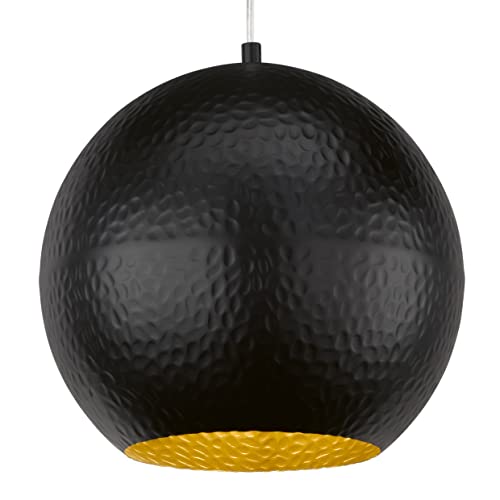 fischer-honsel-mylon-pendelleuchte-30-cm-schwarz-gold-e27 image 6