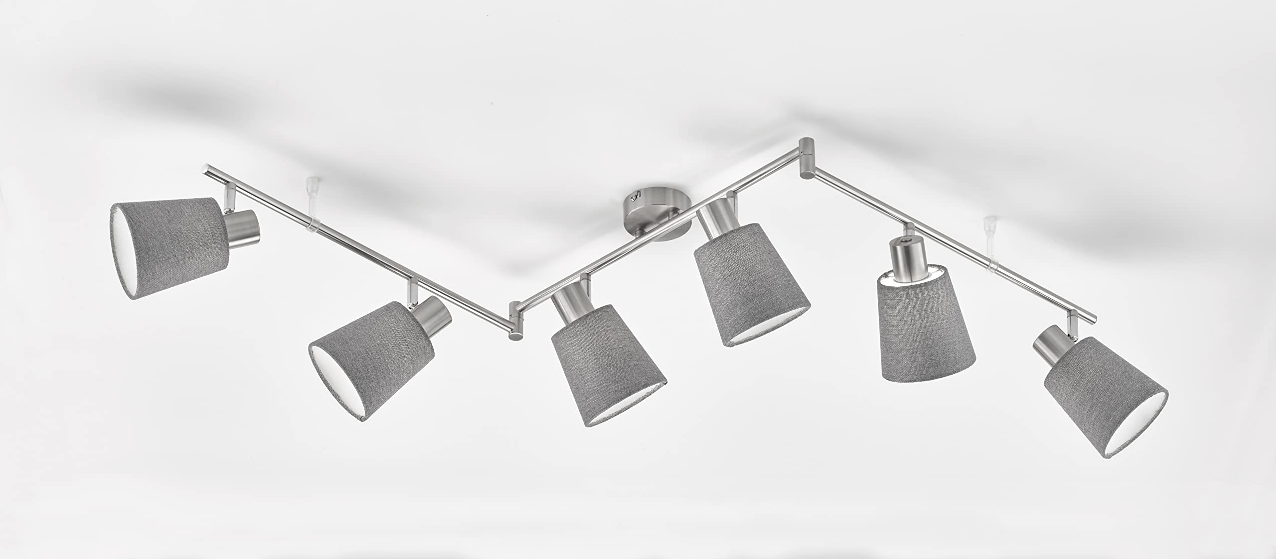 fischer-honsel-jeff-deckenbogen-145-cm-nickelfarben-matt-6x-e14 image 1