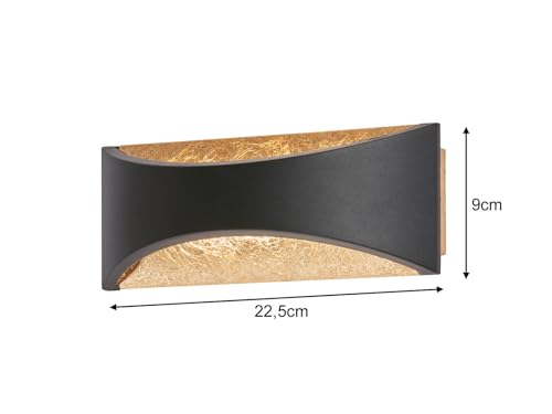fischer-honsel-rio-led-wandleuchte-sandschwarz image 7