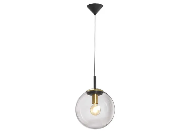 fischer-honsel-dini-pendelleuchte-schwarz-e27-kunststoff image 1