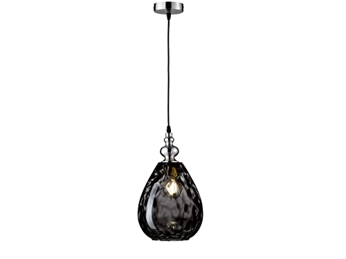 fischer-honsel-uller-pendelleuchte-e27-rauchglas-mattnickel-20cm image 8