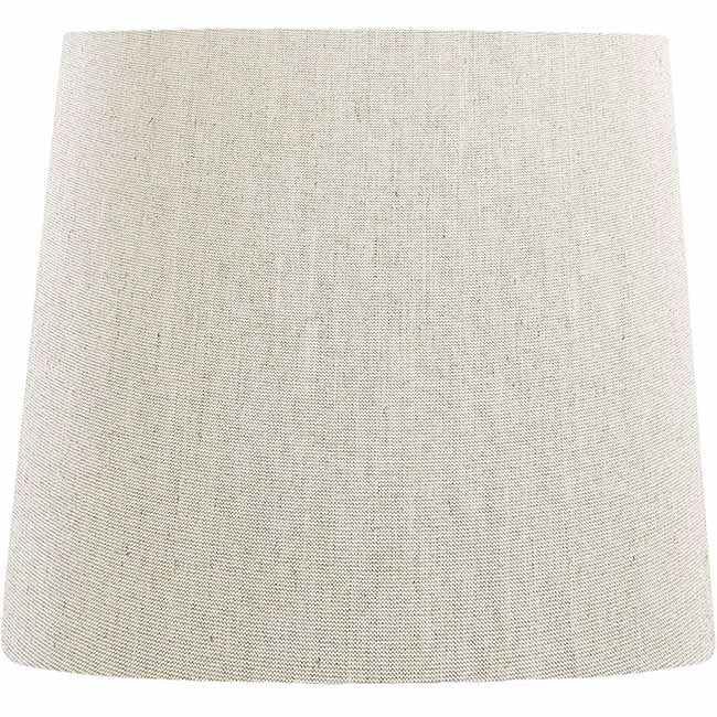 herzblut-lampenschirm-tre-conico-elli-cotton-taupe-matt image 5