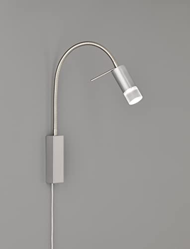 fischer-honsel-river-led-wandspot-bettleuchte-nickelfarben-matt-mit-flexarm image 5