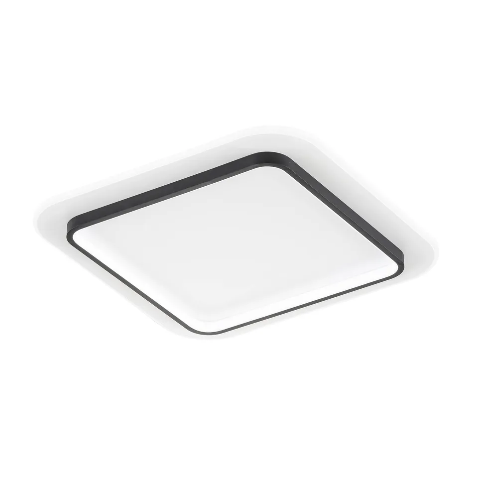 fischer-honsel-blithe-led-deckenleuchte-wei-sandschwarz-50-cm image 1
