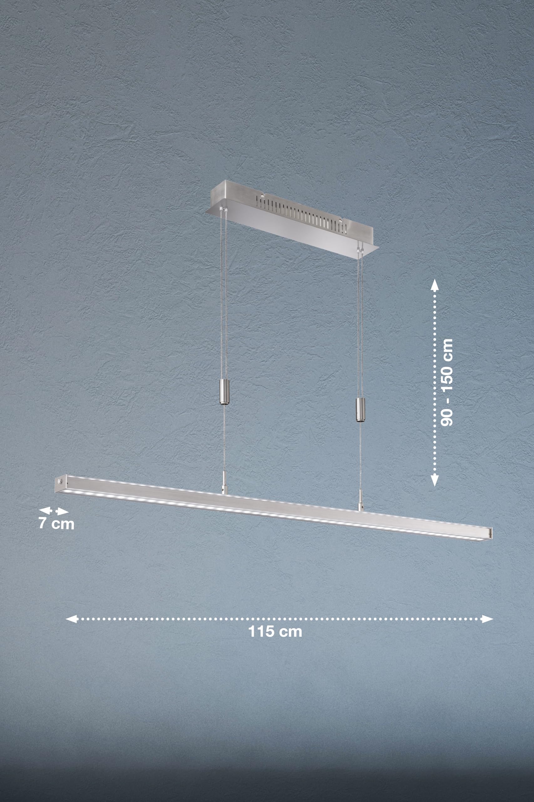 fischer-honsel-vitan-pendelleuchte-nickel-115x7x150cm-15w-cct-dimmbar image 2