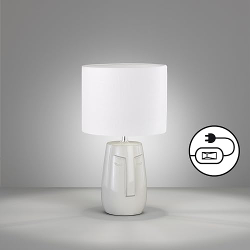 fischer-honsel-face-tischleuchte-beige-h-39-cm-e14 image 4