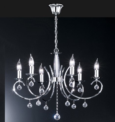 fischer-honsel-krone-kronleuchter-6x-e14-chrom-62-cm-glasbehang image 8