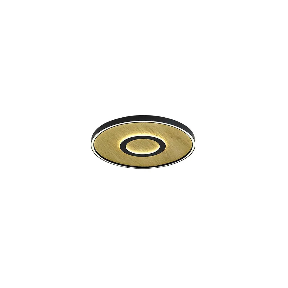 herzblut-heloise-deckenleuchte-rund-63cm-spaltholz image 1