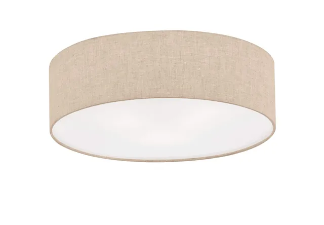 fischer-honsel-thor-deckenleuchte-3-flammig-e14-leinen-sandfarben-40-cm image 1