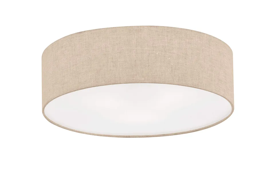 fischer-honsel-thor-deckenleuchte-3-flammig-e14-leinen-sandfarben-40-cm image 1