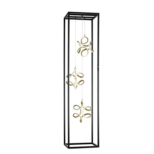 fischer-honsel-gesa-stehleuchte-schwarz-blattgold-h-140-cm-5400-lm-dimmbar image 5
