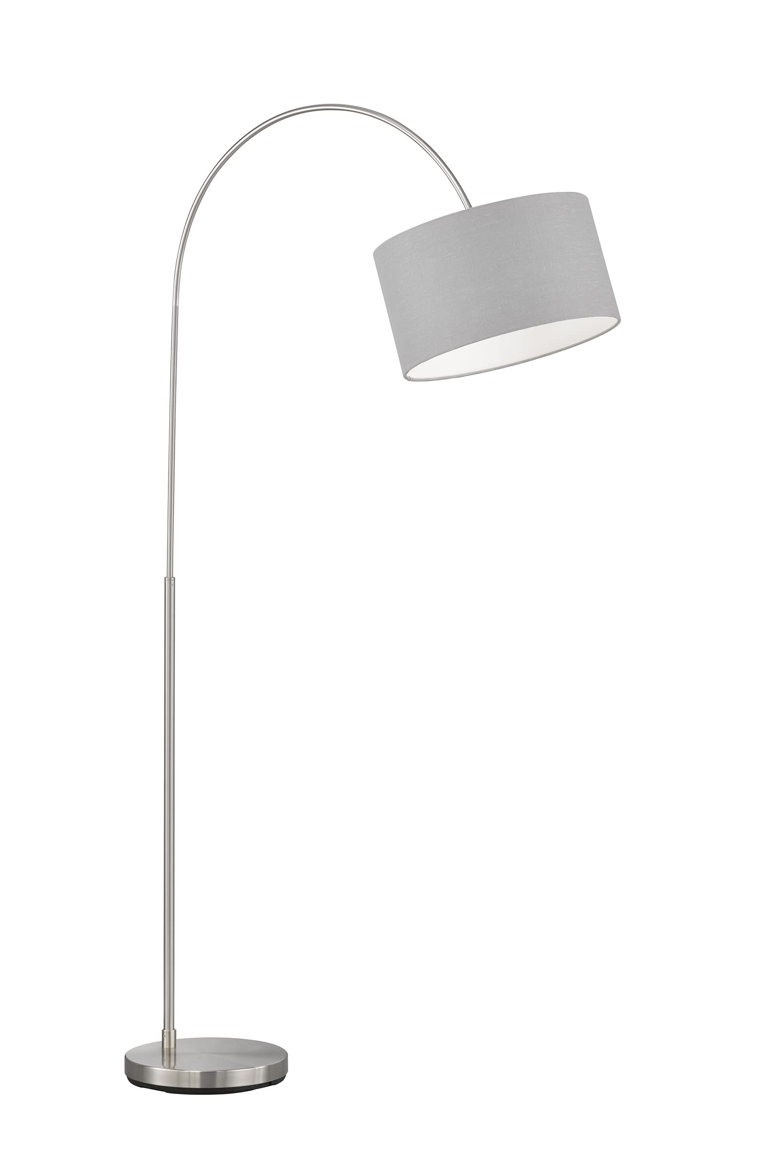 fischer-honsel-arc-stehleuchte-170-cm-nickelfarben-matt-3x-e27 image 1